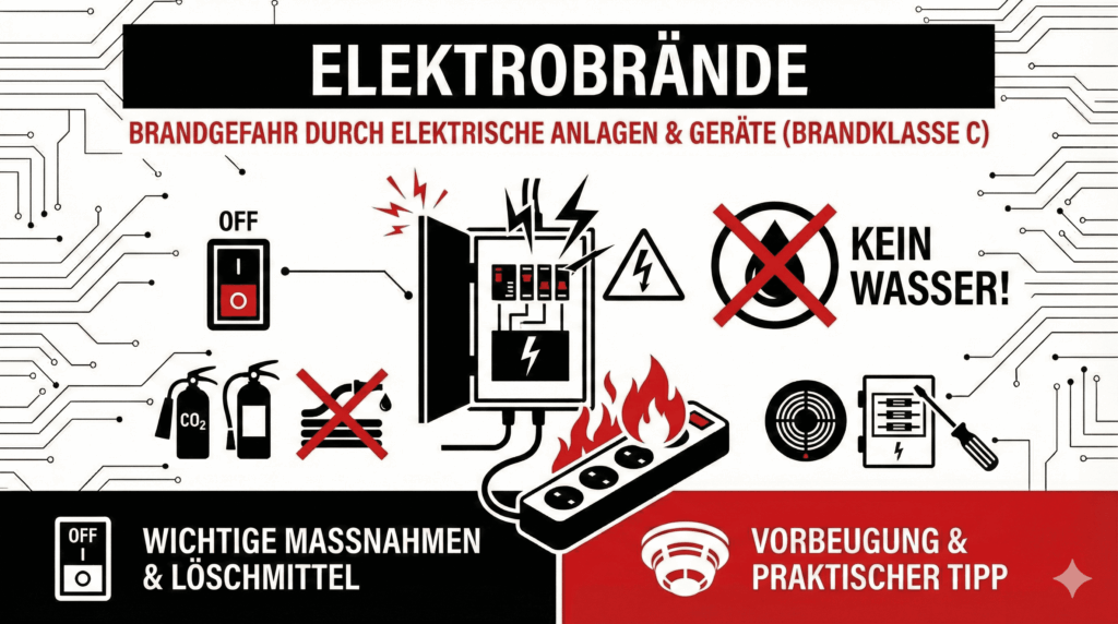 Elektrobrände löschen